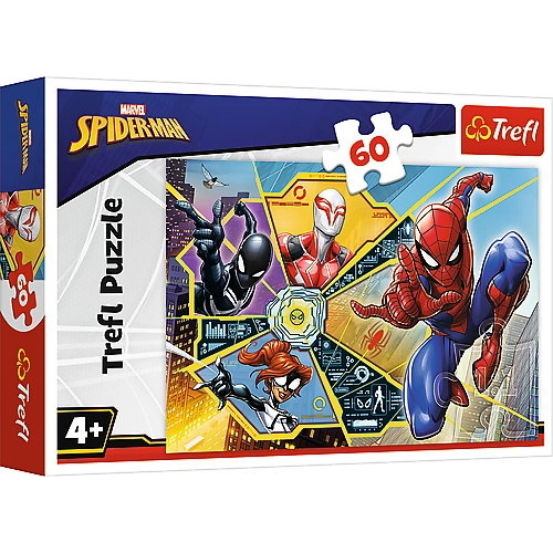 Puzzle W sieci, Spiderman Trefl 17372